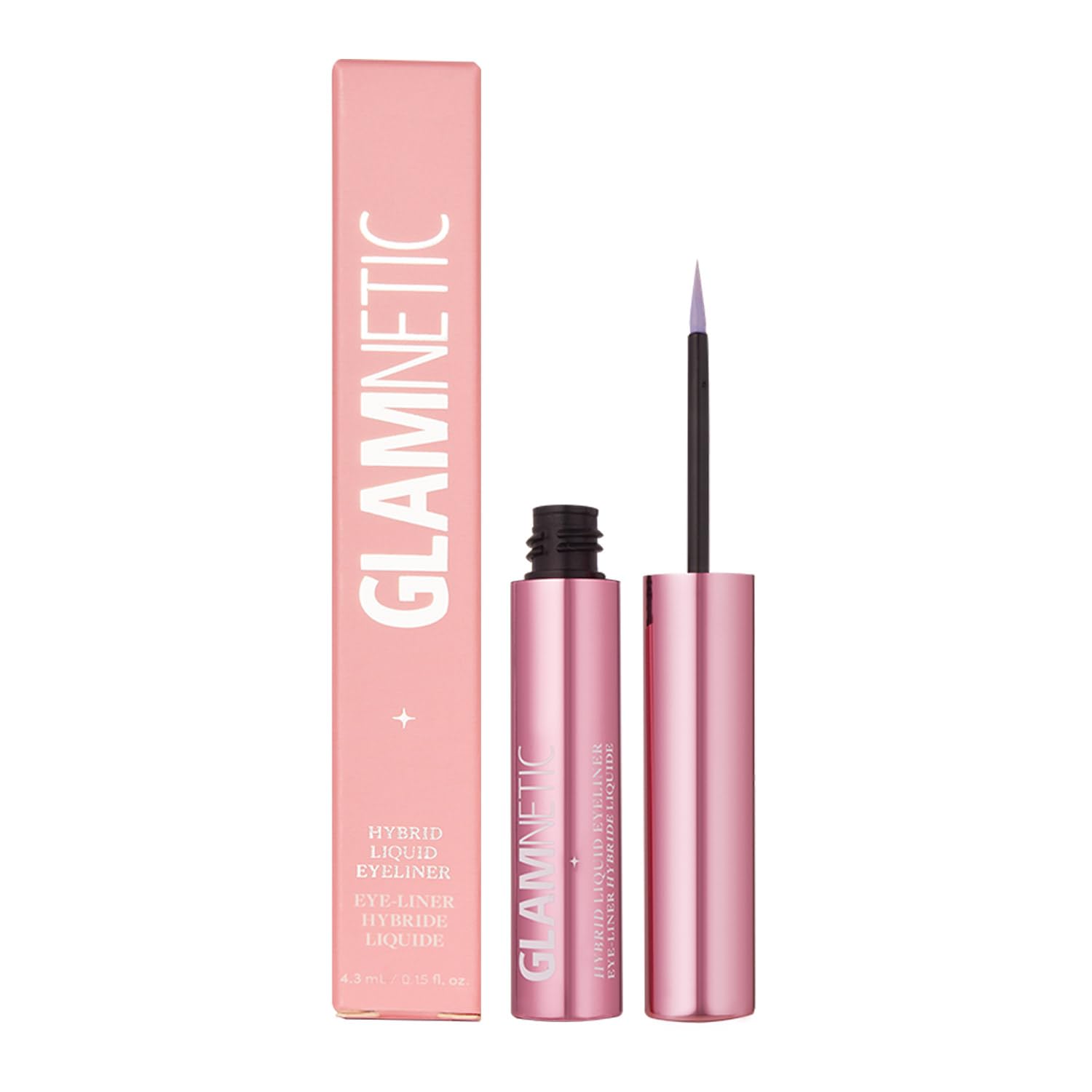 Hybrid Magnetic Eyeliner, Liquid Clear, for Eyelashes - Waterproof &amp; Smudge Proof Liner | All-Day Hold for Magnetic Lashes, Quick-Drying, Paraben-Free 0.025 fl oz