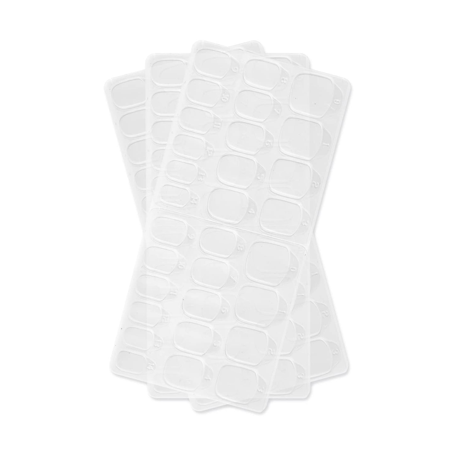 Press 'n Go Instant Nail Adhesive Tabs | Short Term Wear, Easily Removable &amp; Less Damaging, Customized Fit | 90 Tabs