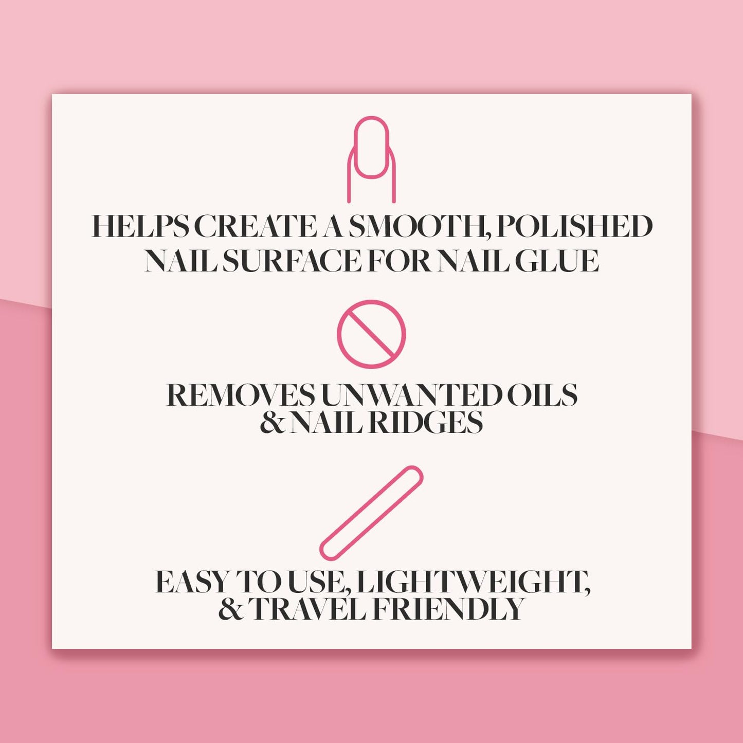 7-in-1 Nail Buffer | All-in-One, 7 Step Nail Buffing Block for Filing, Shaping, Smoothing &amp; Polishing | Lightweight &amp; Easy to Use | EVA &amp; Sandpaper Nail File Buffer
