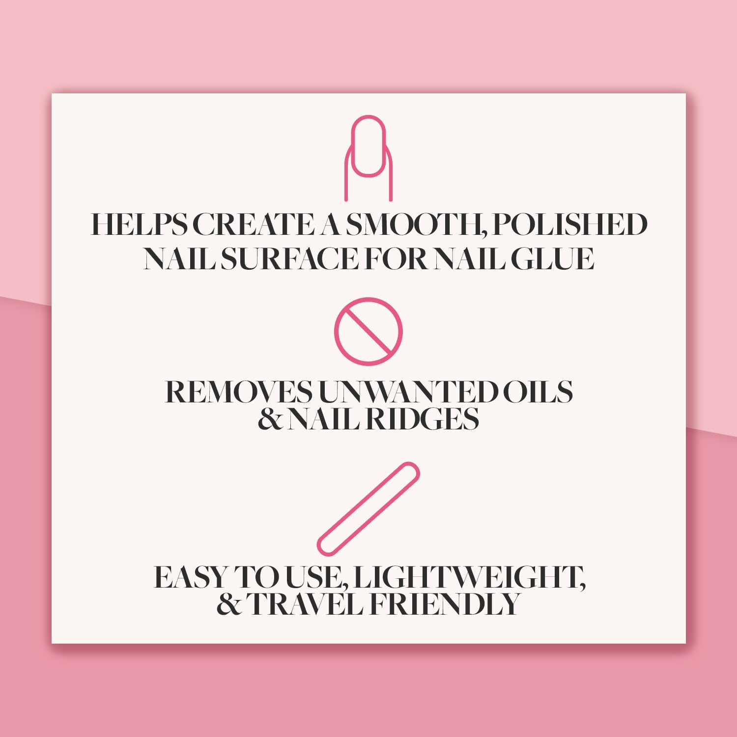 7-in-1 Nail Buffer | All-in-One, 7 Step Nail Buffing Block for Filing, Shaping, Smoothing &amp; Polishing | Lightweight &amp; Easy to Use | EVA &amp; Sandpaper Nail File Buffer